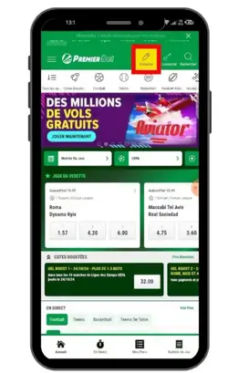 Application Premier Bet : APK Android et app iPhone au Sénégal