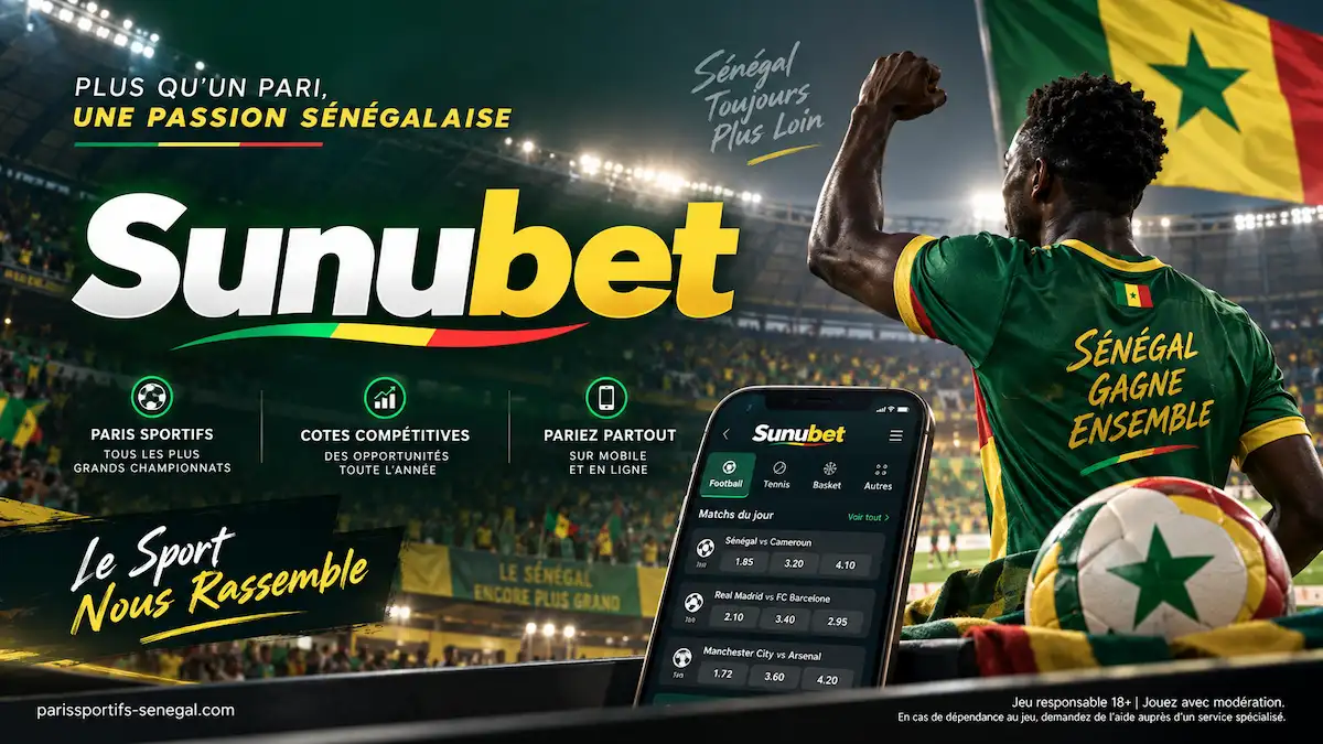 Sunubet : opérateur de paris sportifs sénégalais agréé par la LONASE